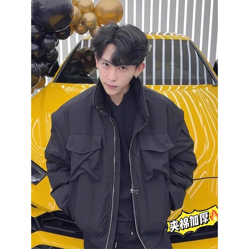 Harrington Jacket - سترة عمل، سترة قطنية، صورة ظلية
