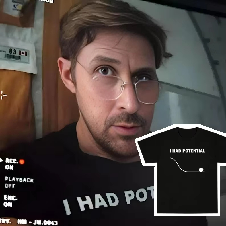 Men'S Fashion Y2K - تي شيرت Project Hail Mary “I