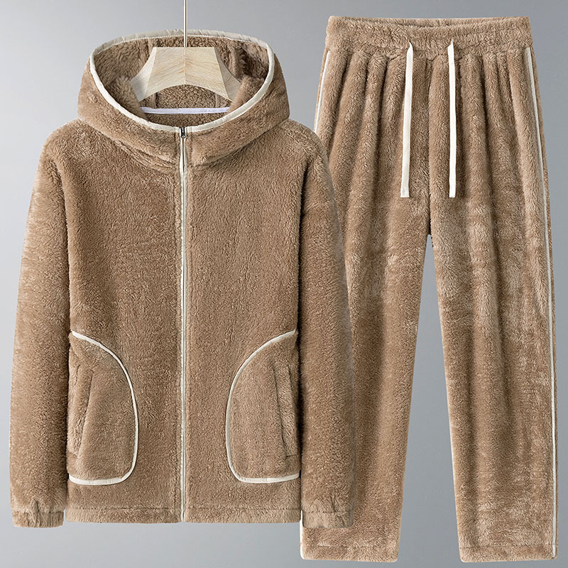 Mens Fashion Casual 2026 - طقم هودي رجالي جديد لشتاء 2026