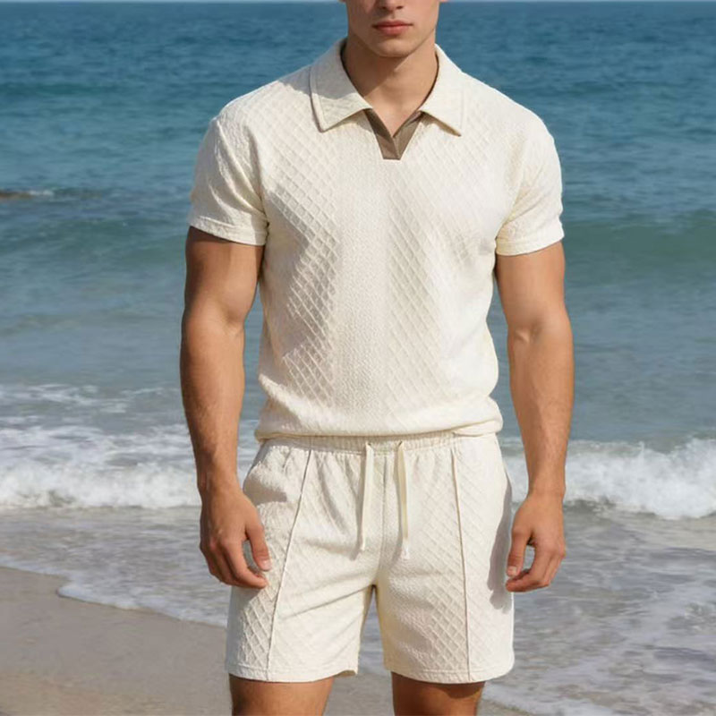 Queer Men'S Fashion - طقم رجالي صيفي 2026 بوزن 100