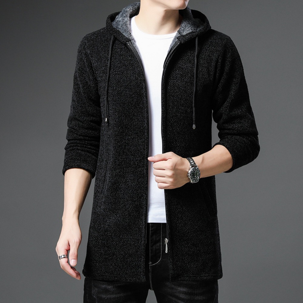 جديد وصول محبوك سترة الرجال رب - مراجعة Men'S Fashion Zip Sweater وسعره