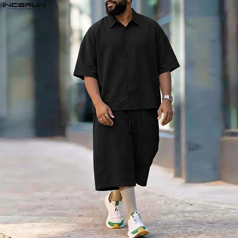 طقم رجالي من INCERUN، قميص بأك - مراجعة Mens Fashion Casual 2026 وسعره