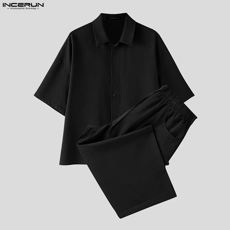 طقم رجالي من INCERUN، قميص بأك - مراجعة Mens Fashion Casual 2026 وسعره