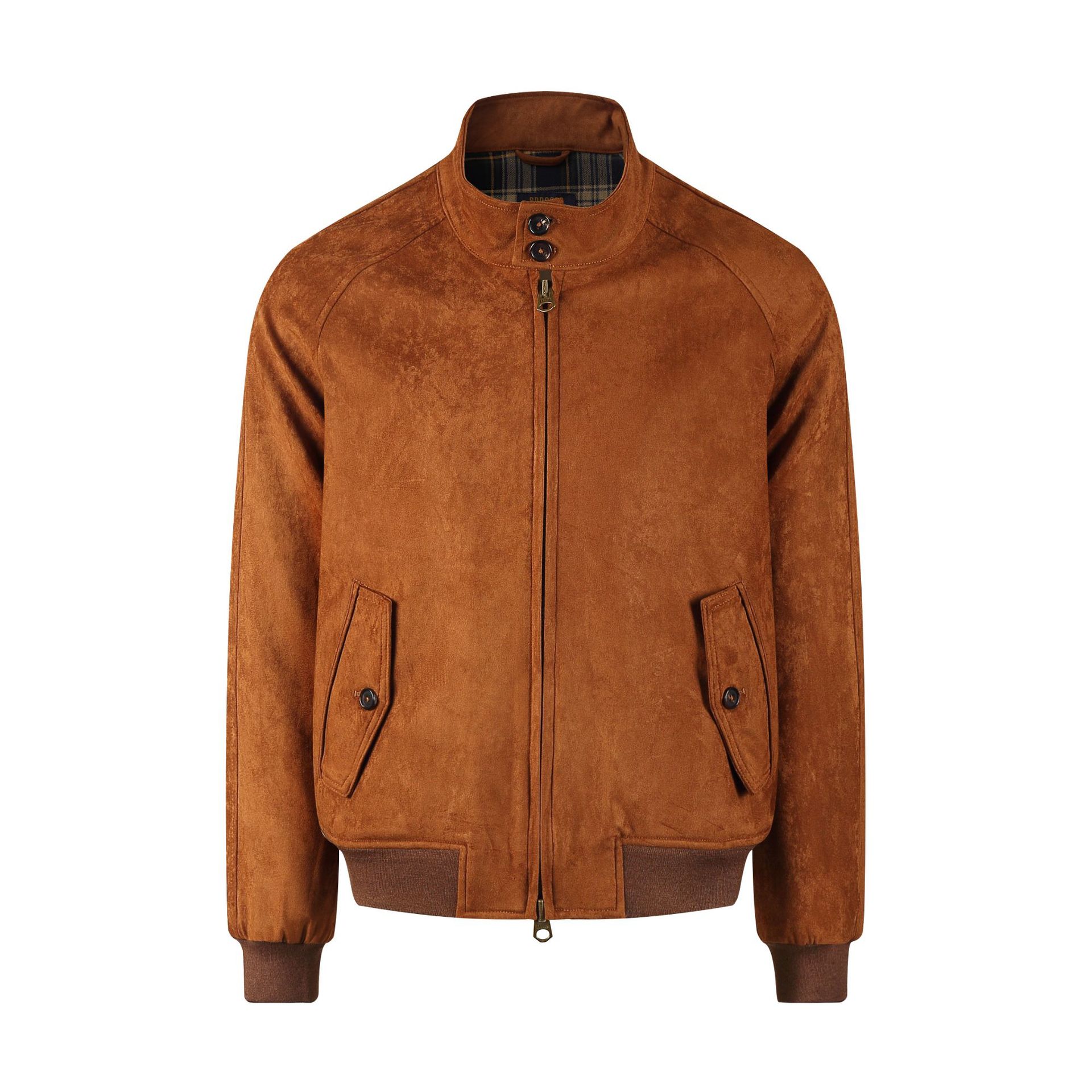 جاكيت رجالي من الجلد الصناعي ا - مراجعة Harrington Jacket وسعره