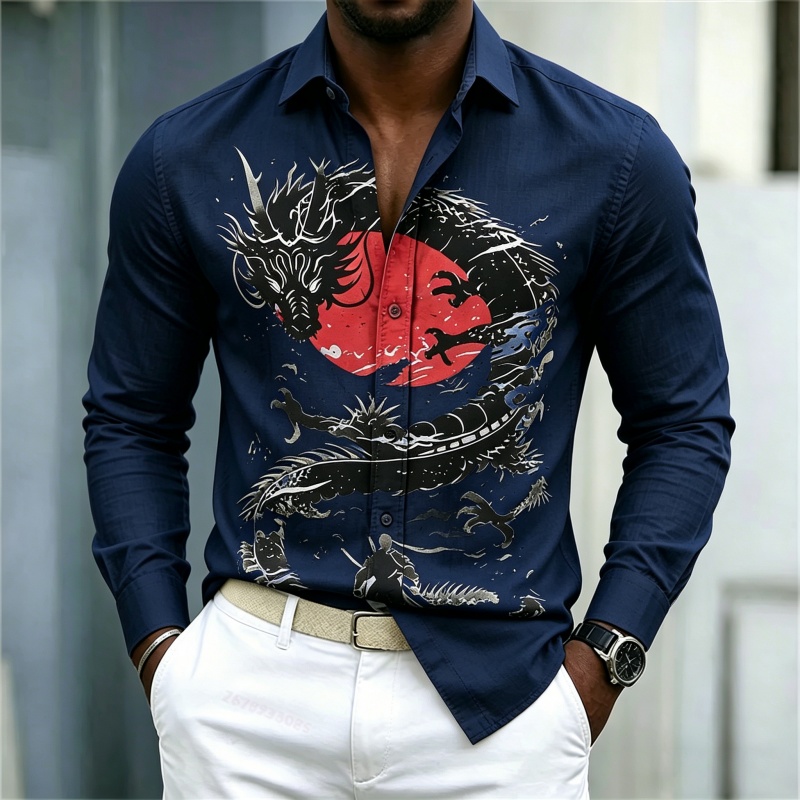 قميص رجالي جديد لعام 2026 بنمط - مراجعة Queer Men'S Fashion وسعره