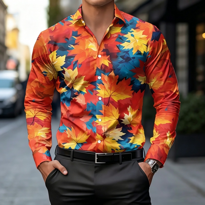 قميص رجالي جديد لعام 2026 بتصم - مراجعة Mens Fashion Casual 2026 وسعره