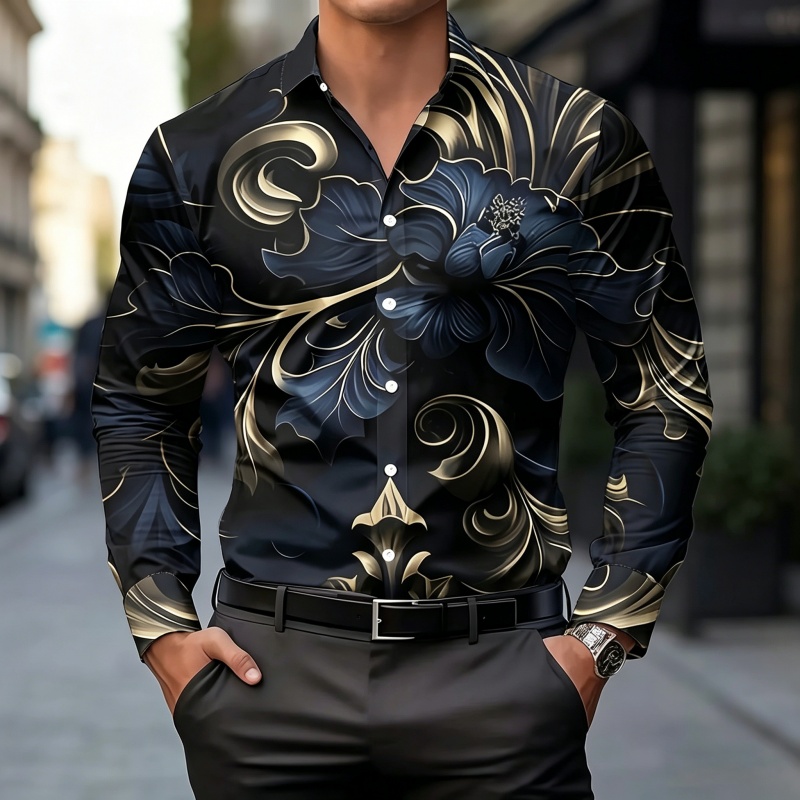 قميص رجالي جديد لعام 2026 بتصم - مراجعة Mens Fashion Casual 2026 وسعره