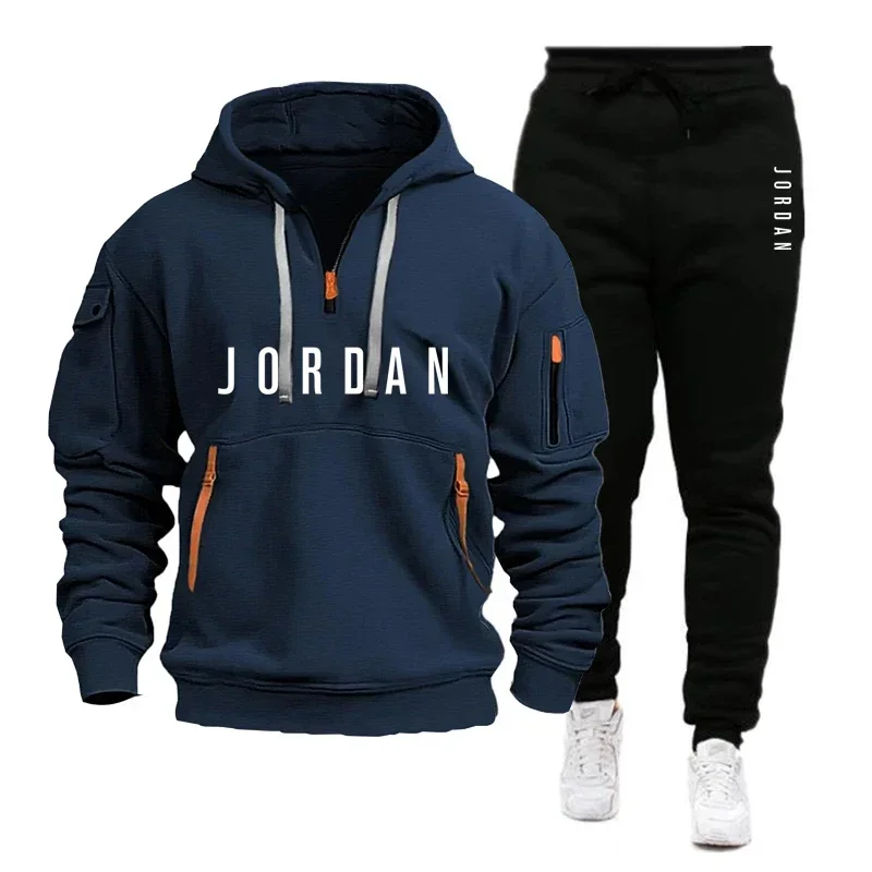 طقم رياضي رجالي جديد لخريف وشت - مراجعة Mens Fashion Casual 2026 وسعره
