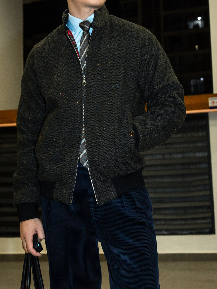 سترة POT&CRAFTSMAN الرجالية ال - مراجعة Harrington Jacket وسعره