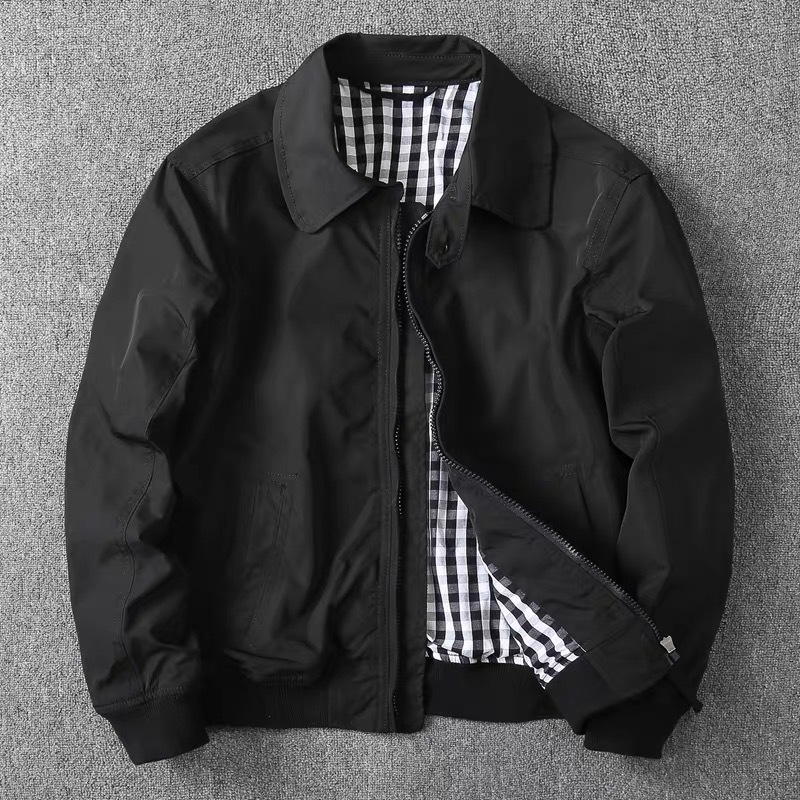 سترات رجالي كاجول موضة الربيع  - مراجعة Harrington Jacket وسعره