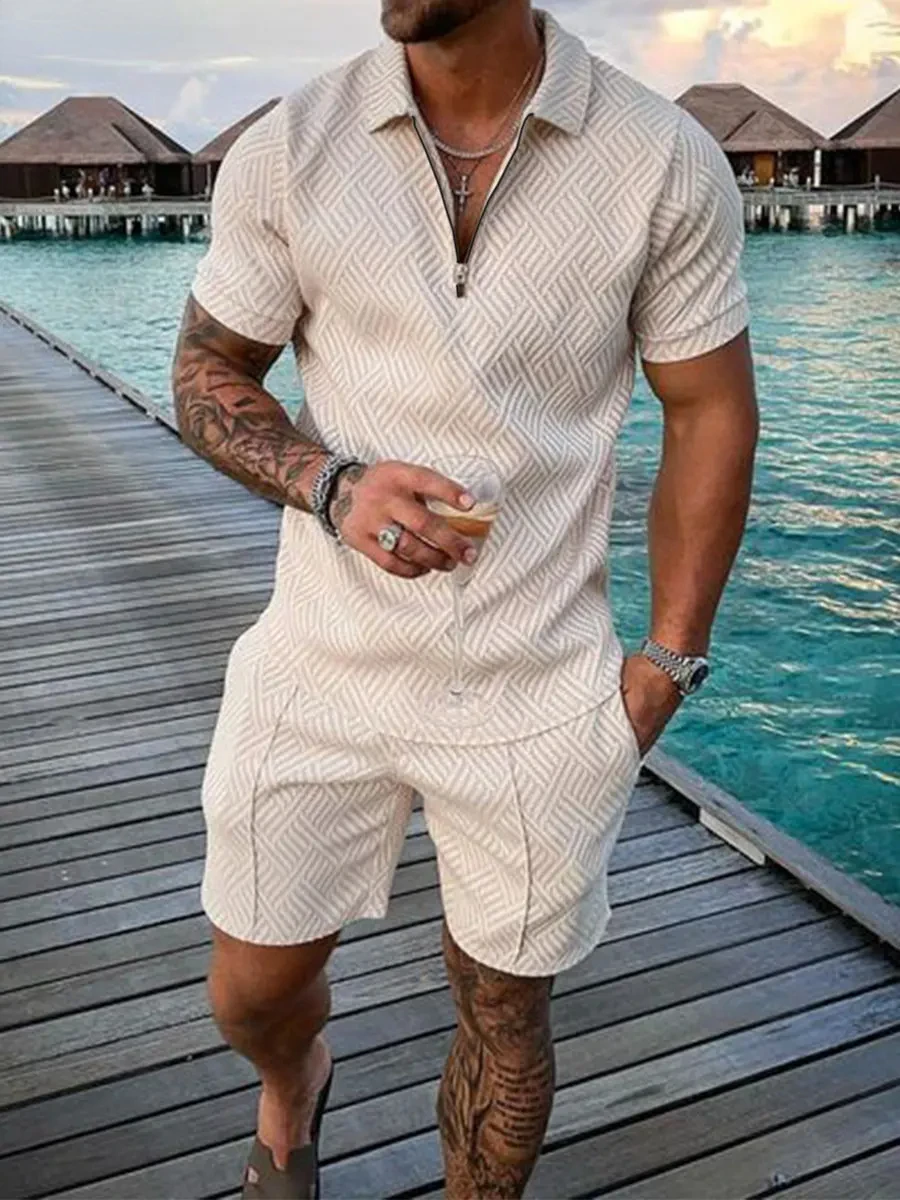 طقم رجالي صيفي جديد 2026 بتصمي - مراجعة Mens Fashion Trend 2026 وسعره