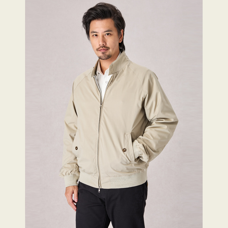 الرجال بلون الوقوف طوق سحاب أك - مراجعة Harrington Jacket وسعره