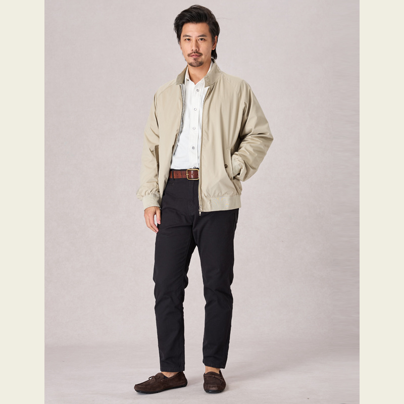 الرجال بلون الوقوف طوق سحاب أك - مراجعة Harrington Jacket وسعره