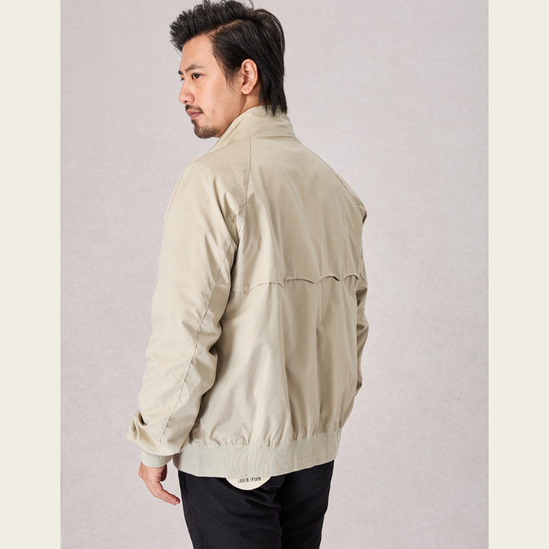الرجال بلون الوقوف طوق سحاب أك - مراجعة Harrington Jacket وسعره