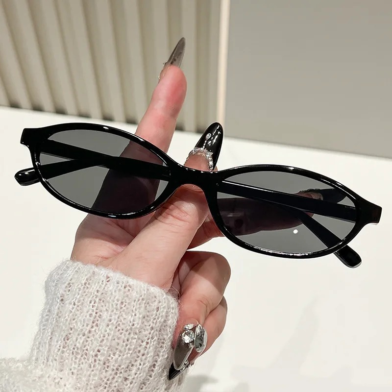 نظارات شمسية صغيرة بيضاوية الش - مراجعة Men'S Fashion Y2K وسعره