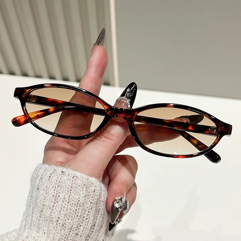 نظارات شمسية صغيرة بيضاوية الش - مراجعة Men'S Fashion Y2K وسعره