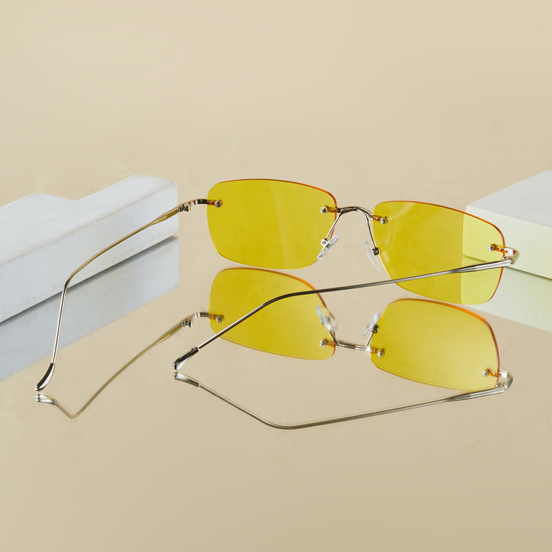 1 قطعة نظارات الموضة الرجالية  - مراجعة Men'S Fashion Y2K وسعره